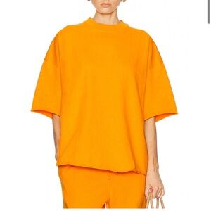 American vintage afoma bright orange oversized tshirt, worn once!